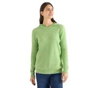 Cecil Damen Softer Kapuzenpullover in Grün, Gr: XXL