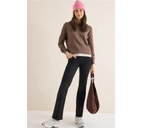 Cecil Damen Softer Kapuzenpullover in Braun, Gr: M