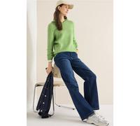 Cecil Damen Softer Kapuzenpullover in Grün, Gr: L