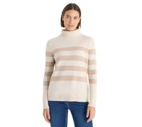 Cecil Damen Softer Rollkragenpullover in Beige, Gr: S