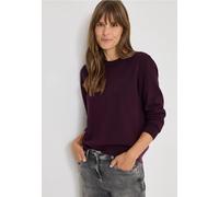 Cecil Damen Softer Rundhals Pullover in Rot, Gr: M