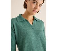 Cecil Damen Softer Strukturpullover in Grün, Gr: M