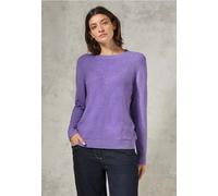 Strickpullover CECIL Gr. XXL (46), gentle lila melange Damen Pullover (51288852-XXL) gentle lila melange