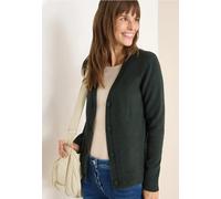Cecil Damen Softer V-Neck Cardigan in Grün, Gr: XS