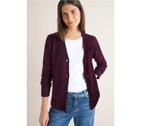Cecil Damen Softer V-Neck Cardigan in Rot, Gr: M