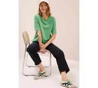 Damen Softes Cupro Touch T-Shirt