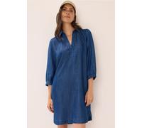 Cecil Damen Softes Lyocell-Kleid in Blau, Gr: XL