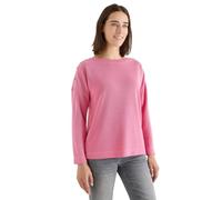 Cecil Damen Softes Melange Shirt in Rosa, Gr: M