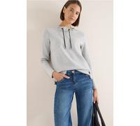 Cecil Damen Softes Piquée Shirt in Grau, Gr: XL