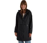 Softshellmantel CECIL, Damen, Gr. XL (44), schwarz, Softshell, 92% Polyester, 8% Elasthan, unifarben, normal ca. Mitte Oberschenkel, ohne Ausschnitt, elastischer Bund, Mäntel, mit Kapuze mit Gummizug