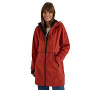 Softshellmantel CECIL, Damen, Gr. XXL (46), rot (light russet rot), Softshell, 92% Polyester, 8% Elasthan, unifarben, normal ca. Mitte Oberschenkel, ohne Ausschnitt, elastischer Bund, Mäntel, mit Kapu