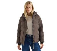 Steppjacke CECIL, Damen, Gr. XXL (46), mushroom taupe, Stoff, Obermaterial: 100% Polyester; Futter: 100% Polyester; Füllung: 100% Polyester, unifarben, normal normal, ohne Ausschnitt, Bündchen, Jacken