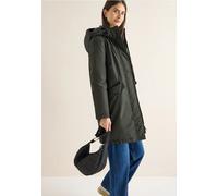 Cecil Parka Sportiver – kniebedeckend, unifarben Grün, 100% Polyester – Damen XXL (46)