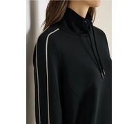 Cecil Damen Sportives Sweatshirt in Schwarz, Gr: S