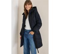 Cecil Damen Steppmantel mit Kapuze in Blau, Gr: XS