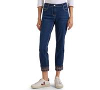 Cecil Damen Straight Leg Jeans mit Turn-Up-Detail 3819536