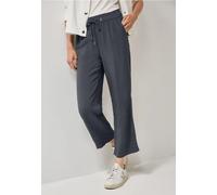 Cecil Damenhose Neele B379378 Viskose Straight Leg Volcanic Grey XXL/26L