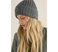 Cecil Damen Strickmütze in Unifarbe in Grün, Gr: One size