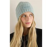 Cecil Damen Strickmütze in Unifarbe in Grün, Gr: One size