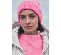 Cecil Damen Strickmütze mit Struktur in Rosa, Gr: One size