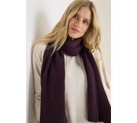 CECIL Damen 5706393 Strickschal, Dark Plum, Regular