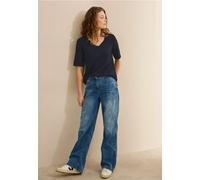 Cecil Damen Strukturbluse in Blau, Gr: XS