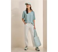 Cecil Damen Strukturbluse in Grün, Gr: S