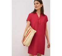 CECIL Damen 1408834 Strukturkleid in Unifarbe, Glazed Apple red, XL