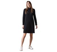 CECIL Damen B144162 Strukturkleid mit Turtleneck, universal Blue, XXL