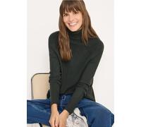 Cecil Damen Strukturmix Pullover in Grün, Gr: XL