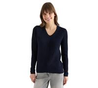 Cecil Damen Strukturpullover in Blau, Gr: M