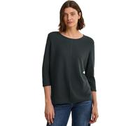 CECIL Damen B303211 Strukturpullover, Slate Khaki, S