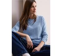 Cecil Damen Strukturpullover in Blau, Gr: XXL