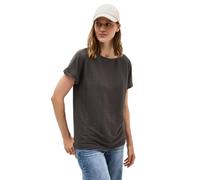 CECIL Damen 3226755 Strukturshirt in Unifarbe, Dark Balmy Khaki, L