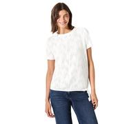 Cecil Damen Strukturshirt mit Lochmuster