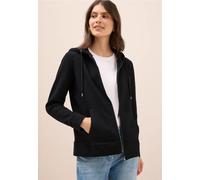Cecil Damen Sweatjacke mit Struktur in Schwarz, Gr: M