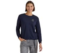 Cecil Damen Sweatshirt mit Rundhals und Tunnelzug