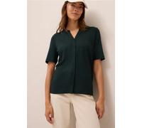 CECIL Damen 3226040 T-Shirt im Tunika-Look, Ink Green, Large