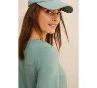 Cecil Damen T-Shirt im Tunika-Look in Grün, Gr: XXL