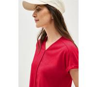 CECIL Damen B323070 T-Shirt mit Deko-Nähten, Glazed Apple Red, XS