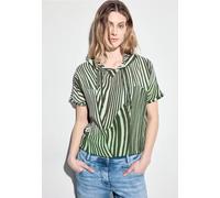 Cecil Damen T-Shirt mit Kapuze in Grün, Gr: XXL