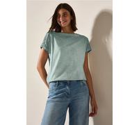 Cecil Damen B323365 T-Shirt, Dark Balmy Khaki, XL EU