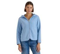 Cecil Damen Teddy-Jacke mit Kapuze in Unifarbe