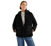Cecil Damen Teddy Jacke mit Strukturmix