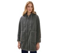 CECIL Damen 1005388 Teddy Mantel mit Kapuze, Pastel Olive, XL