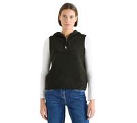 Cecil Damen Teddy Troyer Weste in Grün, Gr: XXL