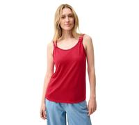 CECIL Damen 3226764 Top in Strick-Optik, Glazed Apple Red, XXL