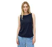 Cecil - Top mit Rippstruktur blau - Gr. - L