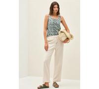 CECIL Damen B323073 Top mit Smok-Details, Balmy Khaki, XXL