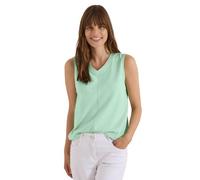 Top mit V-Neck und Streifen